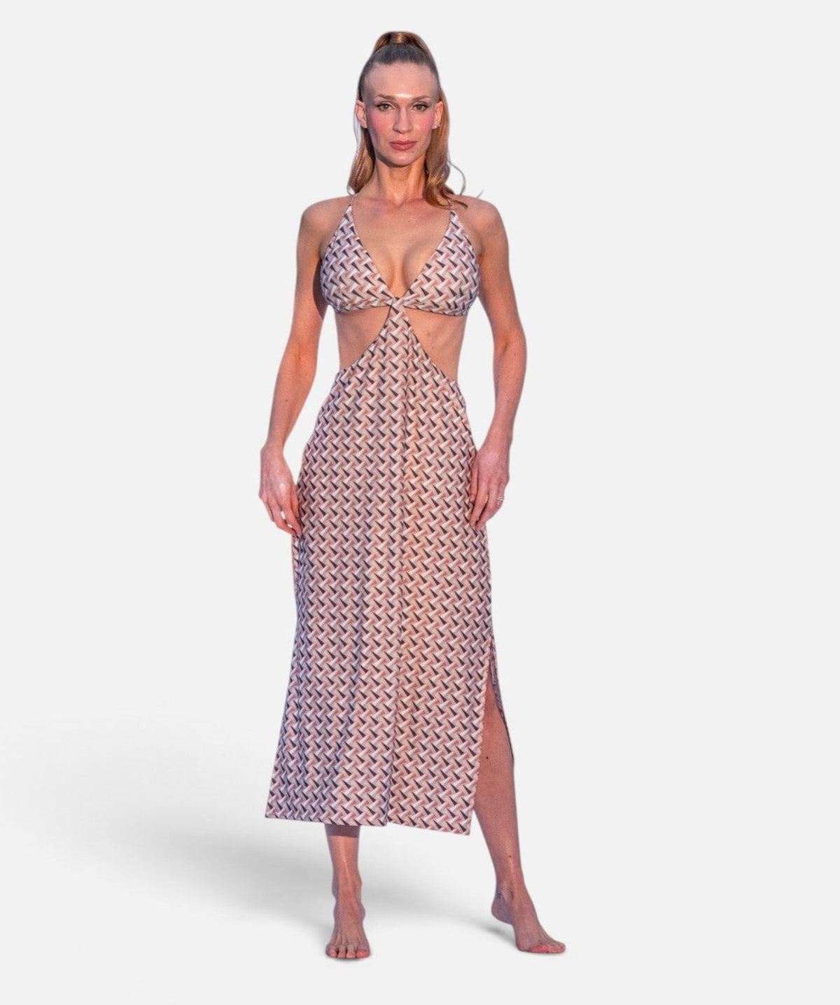 Sand Thorn Snap on Skirt