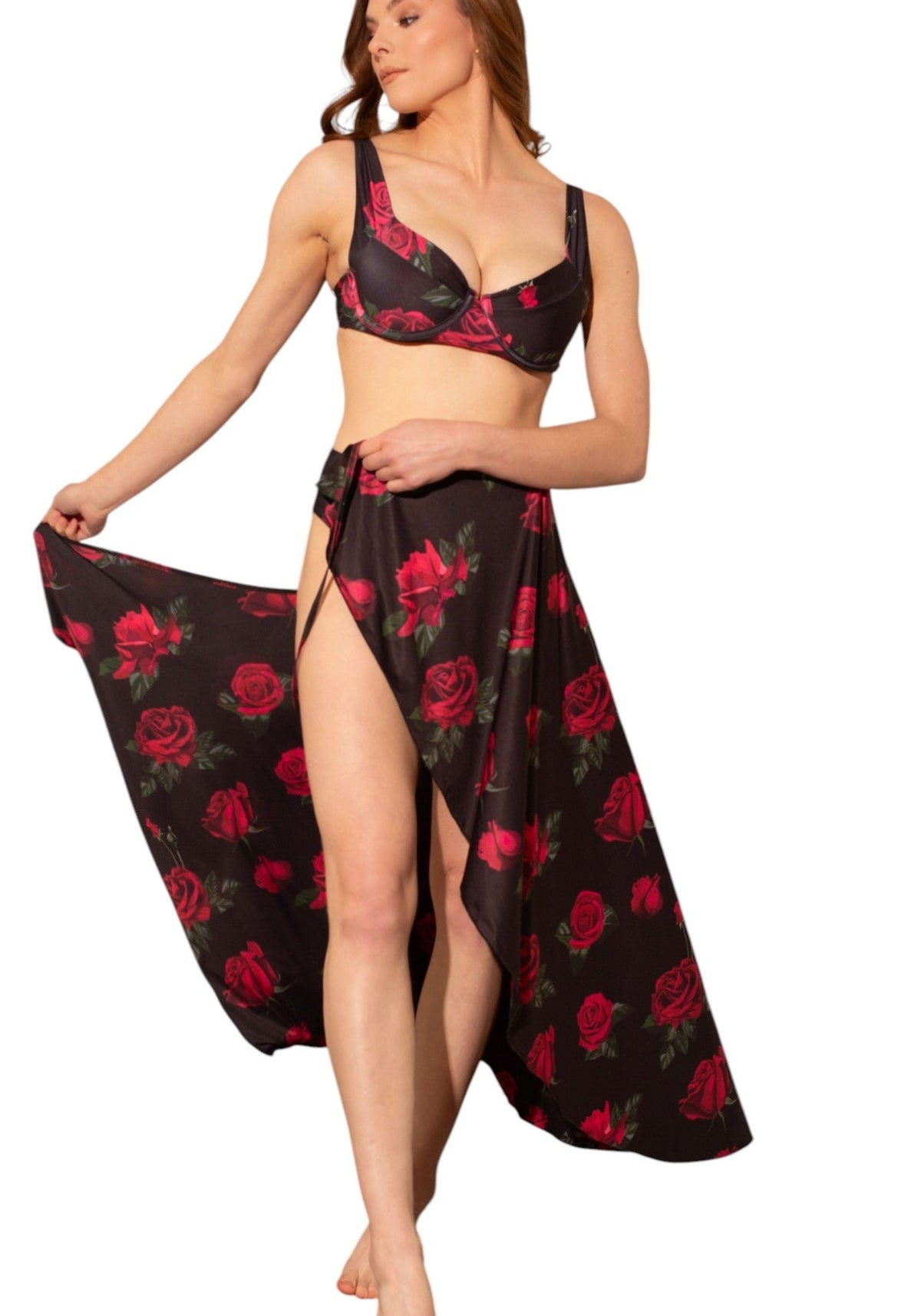 The Rose Wrap Skirt