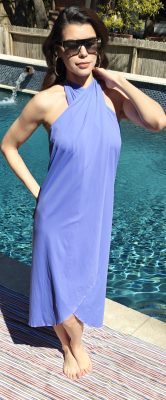 Violet Femme Wrap Skirt