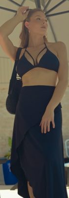 Stray Wrap Skirt